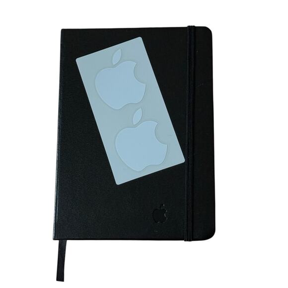 Apple Employee Exclusive Hardback Journal Notebook Lined Pages + 2 Stickers READ - Picture 1 of 12